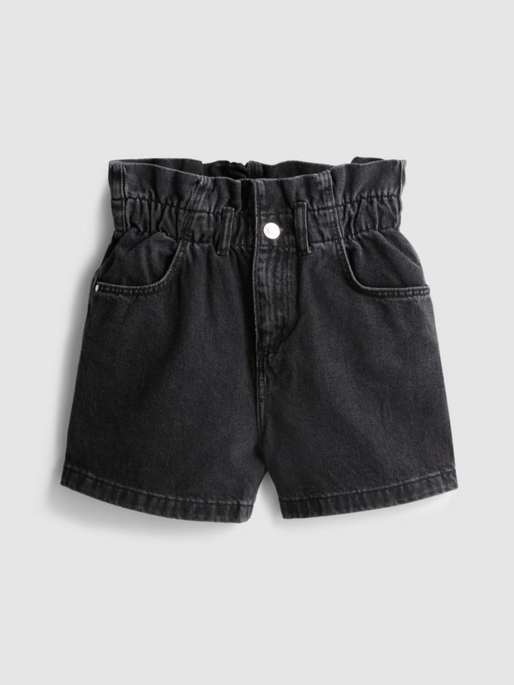 ZARA Girls Paper-bag shorts